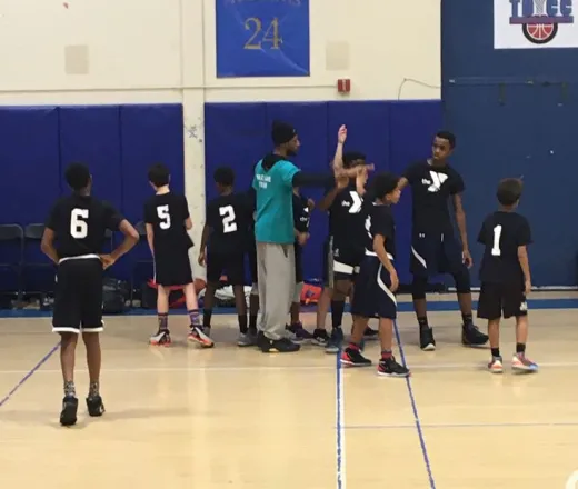 New Rochelle YMCA Basketball Team