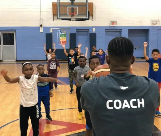 Basketball Team at New Rochelle YMCA
